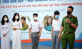 Xây dựng tình bạn đẹp - Nói không với bạo lực học đường