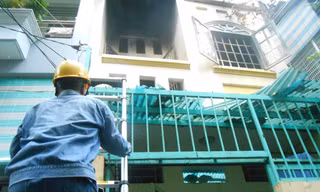 Cháy nhà trọ, thiêu rụi tài sản 6 nữ sinh