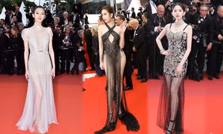 Cùng diện đồ xuyên thấu, mỹ nhân Tân Cương bị nhầm là Ngọc Trinh ở Cannes