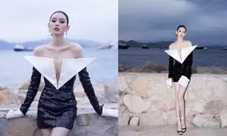 Hề Mộng Dao sexy hết nấc ở Cannes sau khi được thiếu gia Macau cầu hôn 