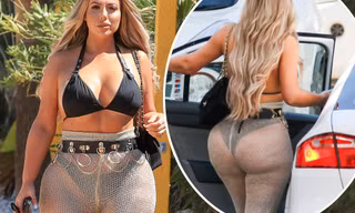 Giật mình với vòng ba méo mó của ‘Kim Kardashian phiên bản lỗi’