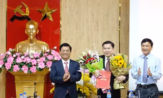 Tân Phó Tổng Thanh tra Chính phủ Trần Văn Minh (ở giữa).