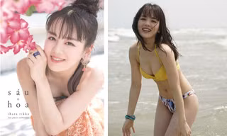 'Nữ thần học đường' Nhật Bản khoe dáng với bikini ở Việt Nam 