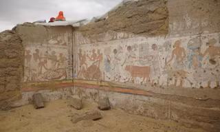 Phát hiện ngôi mộ cổ từ thời pharaoh Ramses II tại Saqqara 