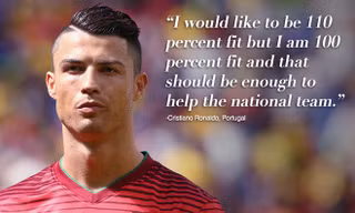Ronaldo không là chính mình tại World Cup 2014 và Bồ Đào Nha về nước sớm