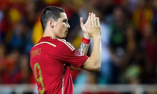 Torres trong màu áo tuyển Tây Ban Nha
