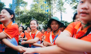 Đại sứ thiếu nhi nắm tay vun đắp tình cảm hữu nghị Việt Nam - Lào - Campuchia