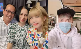 Thiều Bảo Trâm bên gia đình đón Tết, Minh Vương có giao thừa đặc biệt trong khu cách ly