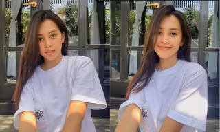 Chăm diện áo phông, Hoa hậu Tiểu Vy có cả '101' cách mix đồ cực khéo