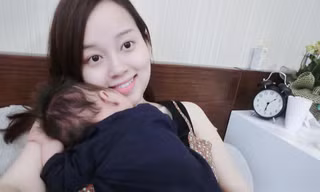 Ly Kute làm thơ tặng con trai đầu lòng