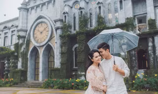 Duy Mạnh - Quỳnh Anh tung ảnh cưới lãng mạn ngay trước đám cưới