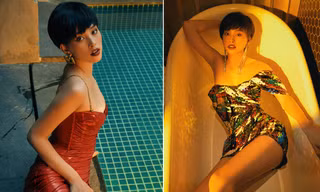 Tiểu Vy khoe nét đẹp lai Tây với tóc tém và body ‘tỉ lệ vàng’ cực nóng bỏng