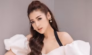 Á hậu Tú Anh bức xúc vì bị lấy hình ảnh trái phép để quảng cáo.
