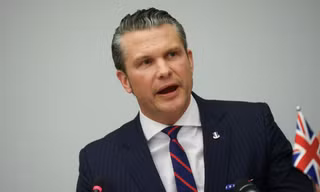 Bộ trưởng Quốc phòng Mỹ Pete Hegseth. (Ảnh: Reuters)