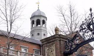 Một góc Đại học Harvard. (Ảnh: CNN)