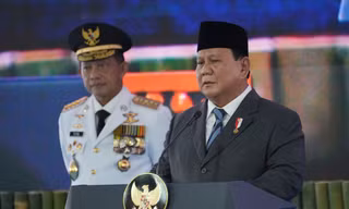 Tổng thống Prabowo Subianto. (Ảnh: AP)