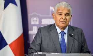Tổng thống Panama Jose Raul Mulino. (Ảnh: Reuters)