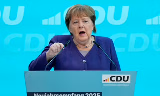 Cựu Thủ tướng Đức Angela Merkel. (Ảnh: AP)