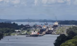 Kênh đào Panama. (Ảnh: Reuters)