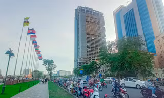 Công viên Bạch Đằng 'trống' bãi giữ xe, nhiều phương tiện bị xử lý vì đỗ nơi cắm biển cấm