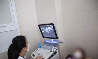 Chị H. phát hiện ung thư, tiền ung thư sau khi khám sức khỏe định kỳ. Ảnh: Bv cung cấp