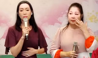 Trịnh Kim Chi và Hồng Vân.