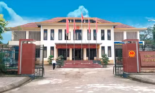  UBND huyện Minh Hóa. Ảnh: CTV