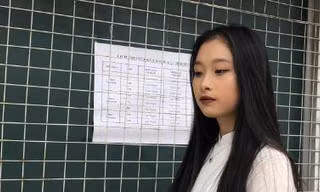 Nguyễn Đình Nguyệt Hà (19 tuổi) đang là sinh viên năm thứ nhất của trường Học viện Ngân hàng cả thấy vừa vui nhưng cũng có chút lo lắng khi sắp đi học trực tiếp. Ảnh: NVCC