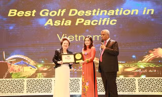 Việt Nam giành nhiều giải tại Lễ trao giải golf châu Á-Thái Bình Dương 
