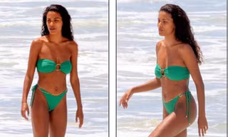 Vợ kém 31 tuổi của tài tử nước Pháp Vincent Cassel sexy hoang dại với bikini