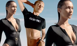 Chân dài 'đắt giá' Bella Hadid phô body 'cực phẩm' với áo tắm