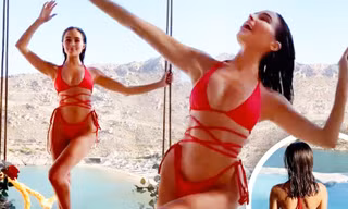 Hoa hậu Olivia Culpo phô body cực phẩm, đẹp 'nín thở' với bikini