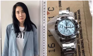 Qua đêm ở nhà trai trẻ, hoa hậu Lã Kỳ Anh cuỗm luôn đồng hồ Rolex 