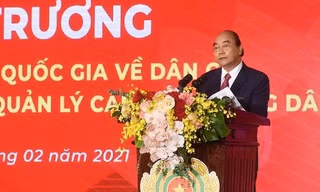Thủ tướng Chính phủ Nguyễn Xuân Phúc phát biểu tại lễ khai trương
