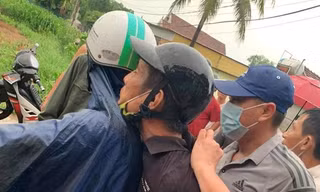 [Video] Vây bắt nghi phạm chém ngang cổ bạn rồi bỏ trốn
