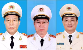 Chân dung ba Thượng tướng vừa thôi giữ chức Thứ trưởng Bộ Công an