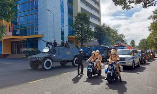 Công an Đắk Lắk, Bình Dương ra quân 'quét' tội phạm dịp cuối năm