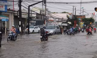 Một người bị sét đánh tử vong trong mưa giông khủng khiếp ở Cần Thơ 