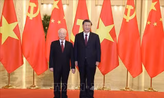 Tổng Bí thư Việt Nam và Tổng Bí thư Trung Quốc trao đổi Thư chúc mừng năm mới