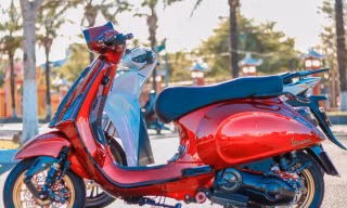 Vespa Sprint 125 'lột xác' với loạt đồ chơi khủng