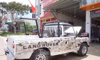 Ba chiếc Land Rover đời cổ của chàng kỹ sư tại Lâm Đồng