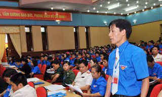 Đại biểu tham gia thảo luận tại Đại hội Ảnh: N.C.Khanh
