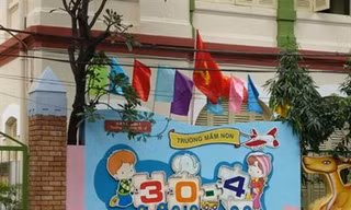 Ngôi trường - nơi xảy ra bạo hành trẻ mầm non.