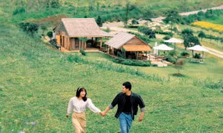 Cặp đôi chụp bộ ảnh đẹp như cổ tích ở ngoại ô Đà Lạt