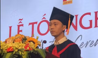 Bài phát biểu tri ân đầy xúc động của nam sinh á khoa tốt nghiệp Đại học Bách khoa Hà Nội 