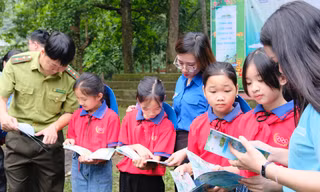 Khánh thành công trình Góc thông tin bảo vệ môi trường tại Vườn quốc gia Cúc Phương