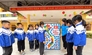 Học sinh Thái Nguyên tích cực lan tỏa cuộc vận động 'Tự hào một dải non sông'