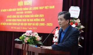 Tặng hơn 170 sổ tiết kiệm cho hội viên Hội Cựu TNXP Hà Nội 