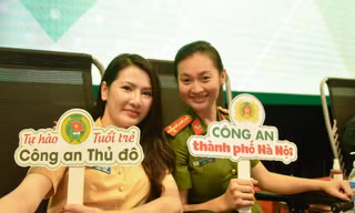 Tuổi trẻ Công an Hà Nội phát động hành trình Giọt máu nghĩa tình 2023