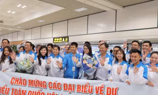Gần 700 đại biểu tề tựu Thủ đô tham gia ngày hội lớn của sinh viên Việt Nam 
